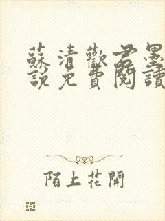 苏清欢君墨琛小说免费阅读