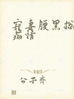 宠妻腹黑总裁太痴情