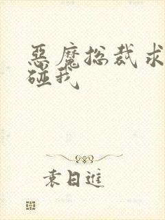 恶魔总裁求你别碰我