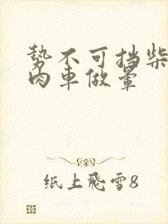 势不可挡柴鸡蛋肉车做晕