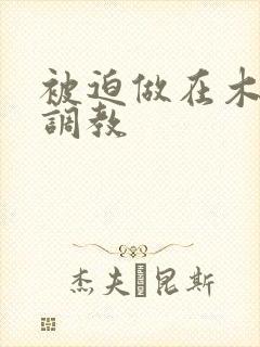 被迫做在木马上调教