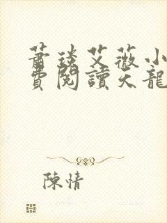 萧琰艾薇小说免费阅读天龙殿