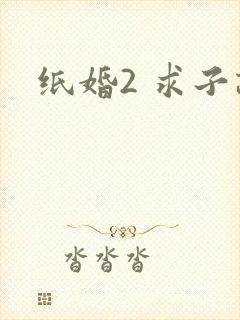 纸婚2 求子记