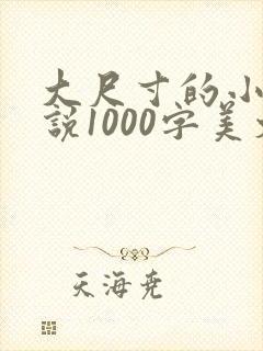 大尺寸的小黄说说1000字美文