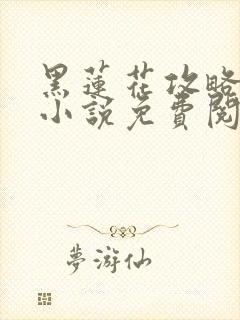 黑莲花攻略手册小说免费阅读