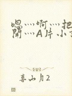 嗯灬啊灬把腿张开灬A片小说