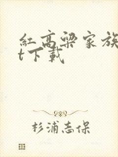 红高粱家族txt下载