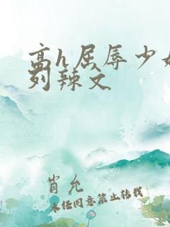 高h屈辱少妇系列辣文