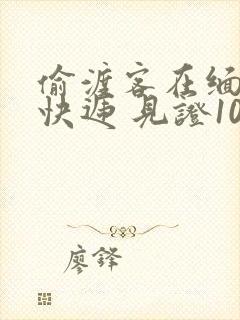 偷渡客在缅北送快递 见证100种逃亡