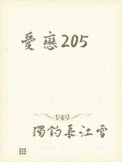 爱恋205