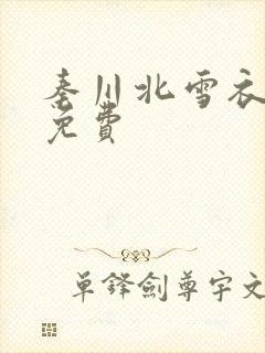 秦川北雪衣小说免费