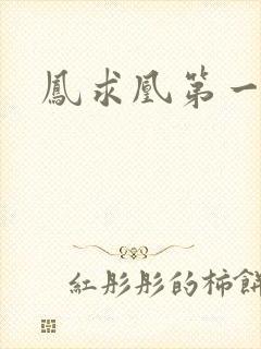 凤求凰第一皇后