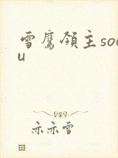 雪鹰领主sodu