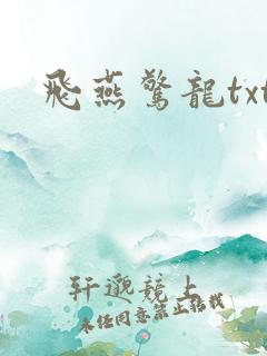 飞燕惊龙txt