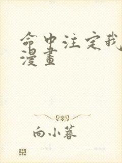 命中注定我爱你漫画