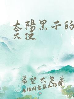 太阳黑子的折翼天使