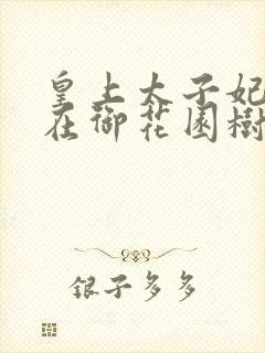 皇上太子妃沈音在御花园树上