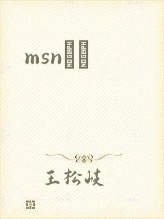 msnС˵