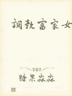 调教富家女攻略