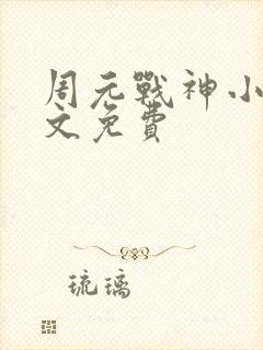 周元战神小说全文免费