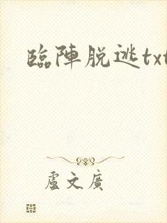 临阵脱逃txt