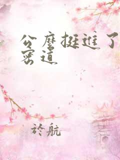 公么挺进了我的密道