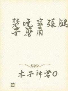 楚晚宁张腿放棋子磨角