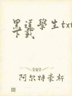 黑道学生txt下载