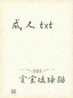 成人 txt