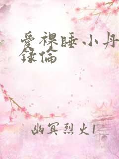 爱裸睡小丹乱目录伦