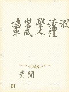 伪装学渣润滑剂车成人礼