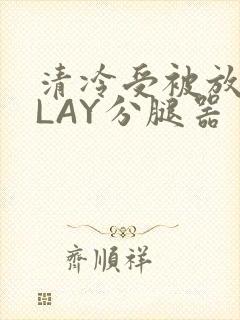 清冷受被放置PLAY分腿器