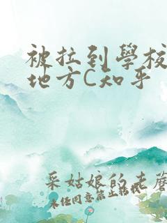 被拉到学校没人地方C知乎