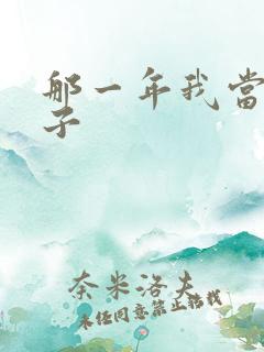 那一年我当了鸭子