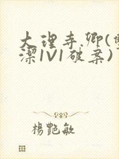 大理寺.卿(双洁1V1破案)