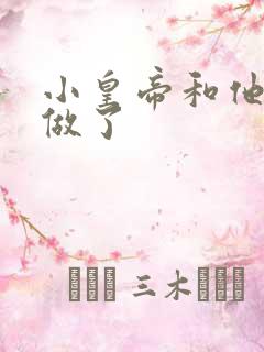 小皇帝和他皇叔做了