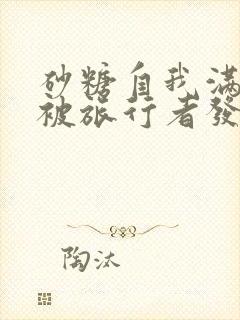 砂糖自我满足时被旅行者发现小说