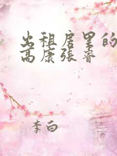 出租房里的交互高康张睿