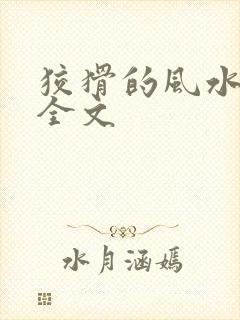 狡猾的风水相师全文