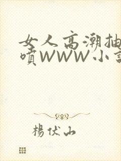 女人高潮抽搐潮喷WWW小说