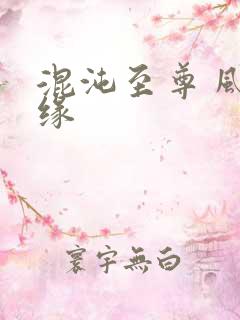 混沌至尊 风随缘