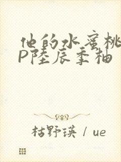 他的水蜜桃POP陆辰季柚