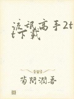 流氓高手2txt下载