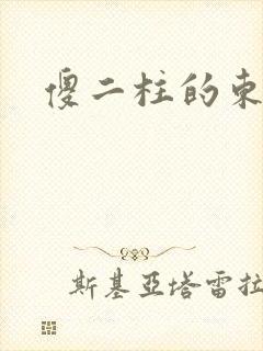 傻二柱的东西大