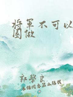 将军不可以在花园做