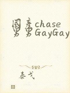 国产chase男男GayGay