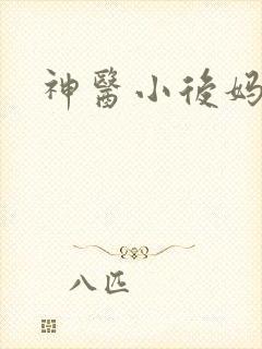 神医小后妈
