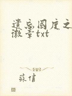 遗忘国度之神秘徽章txt