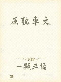 原耽车文