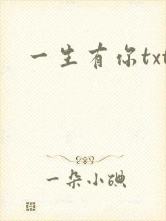 一生有你txt